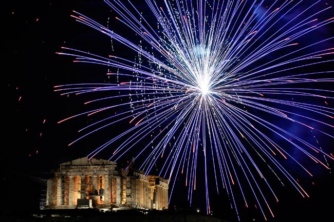 पूरी दुनिया ने किया नए साल का स्‍वागत | हॉट लियोन