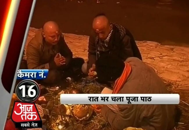 आजतक के कैमरों में कैद महाकुंभ मेले की झलकियां