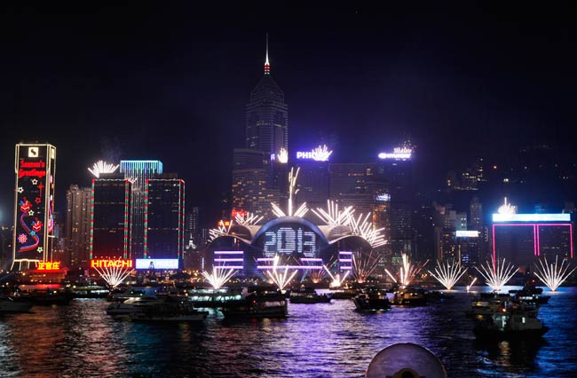 पूरी दुनिया ने किया नए साल का स्‍वागत | हॉट लियोन