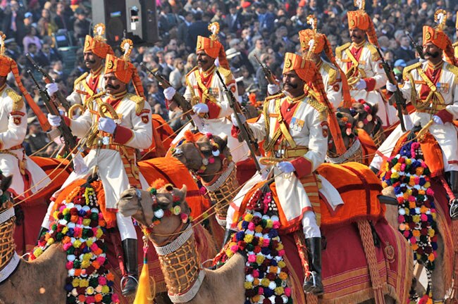 गणतंत्र दिवस: दिखी भारत की सैन्य ताकत, सांस्कृतिक विविधता