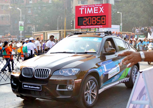 मुंबई मैराथन में पहुंचा बॉलीवुड | ग्लैमर का तड़का