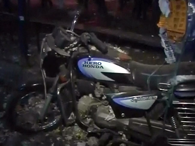 हैदराबाद दोहरे ब्‍लास्‍ट की तस्वीरें | 