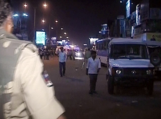 हैदराबाद दोहरे ब्‍लास्‍ट की तस्वीरें | 