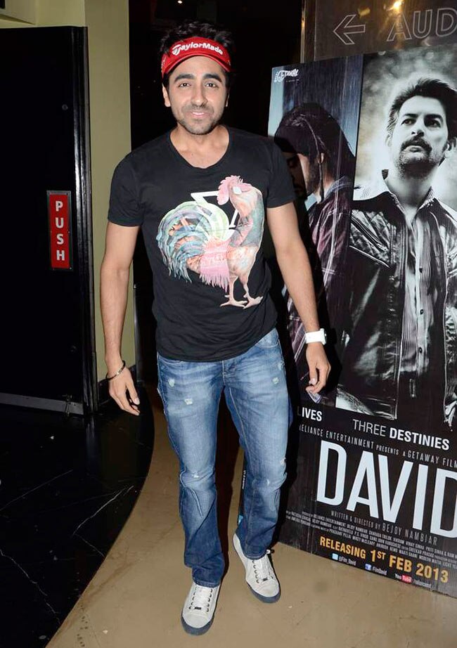 'डेविड' की प्रीमियर पार्टी में पहुंचे सितारे | बॉलीवुड 2013