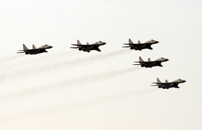 तस्‍वीरों में भारतीय वायुसेना का अभ्‍यास ‘आयरन फिस्ट’