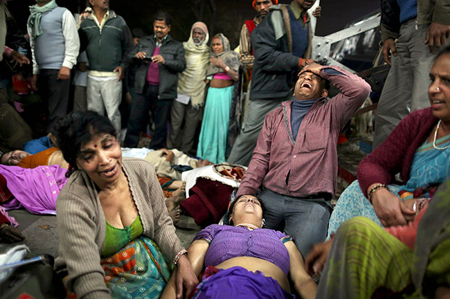 इलाहाबाद रेलवे स्‍टेशन पर हादसा, 36 लोगों की मौत