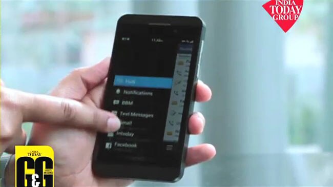 ब्‍लैकबेरी ने लॉन्‍च किया Z10 स्‍मार्टफोन | वी‍डियो