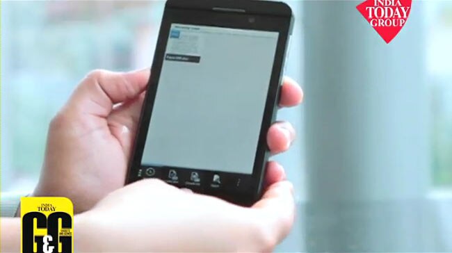 ब्‍लैकबेरी ने लॉन्‍च किया Z10 स्‍मार्टफोन | वी‍डियो