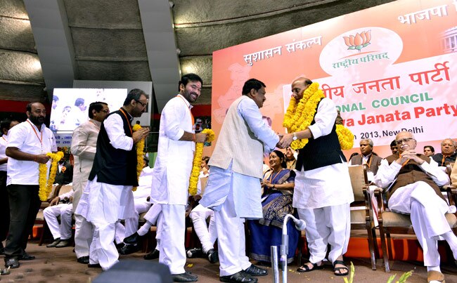 मोदीमय हुआ ‘महामंथन’ | मोदी का दिल्‍ली मार्च