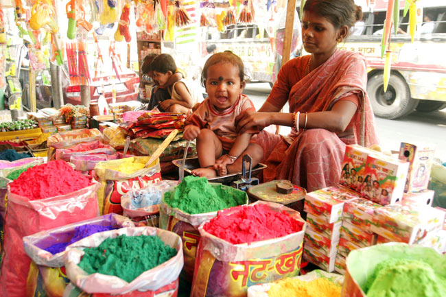 होली में रंगों से सराबोर हुआ हिंदुस्‍तान | पूनम की होली