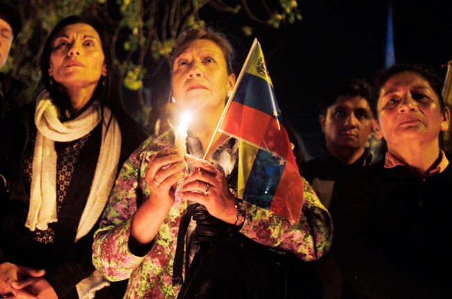 ह्यूगो शावेज के निधन पर शोक में 'दुनिया'