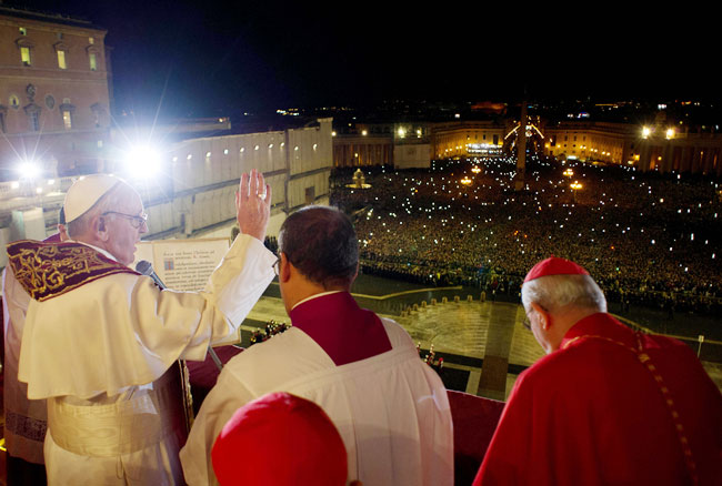 अर्जेंटीना के जॉर्ज मारियो बर्गोग्लियो बने पोप