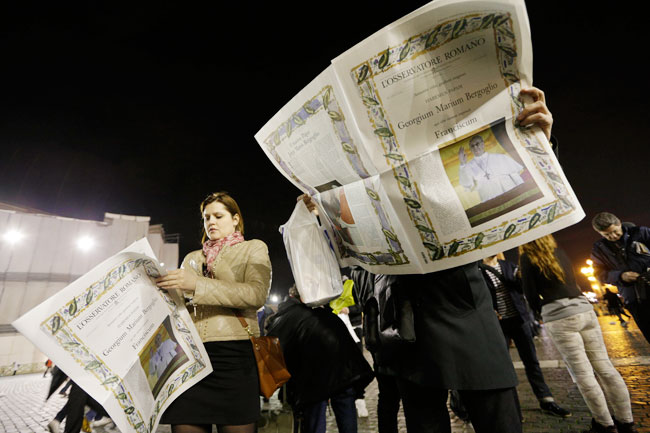 अर्जेंटीना के जॉर्ज मारियो बर्गोग्लियो बने पोप