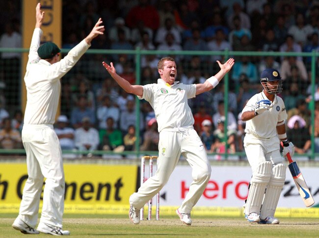 दिल्ली टेस्ट Day-2: लियोन के 'पंजे' से भारत लड़खड़ाया