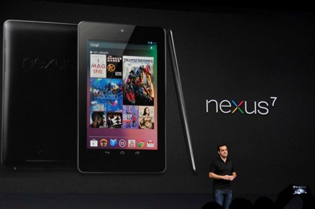तस्‍वीरों में गूगल का Nexus-7 टैब
