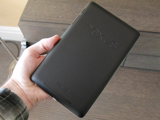 तस्‍वीरों में गूगल का Nexus-7 टैब