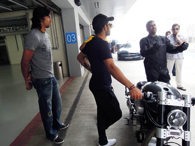 BIC पर टीम इंडिया ने मनाया जीत का जश्‍न