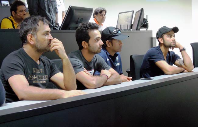 BIC पर टीम इंडिया ने मनाया जीत का जश्‍न