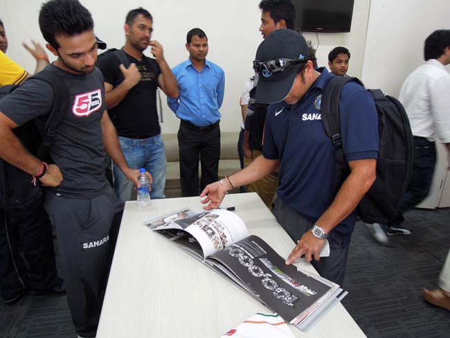 BIC पर टीम इंडिया ने मनाया जीत का जश्‍न