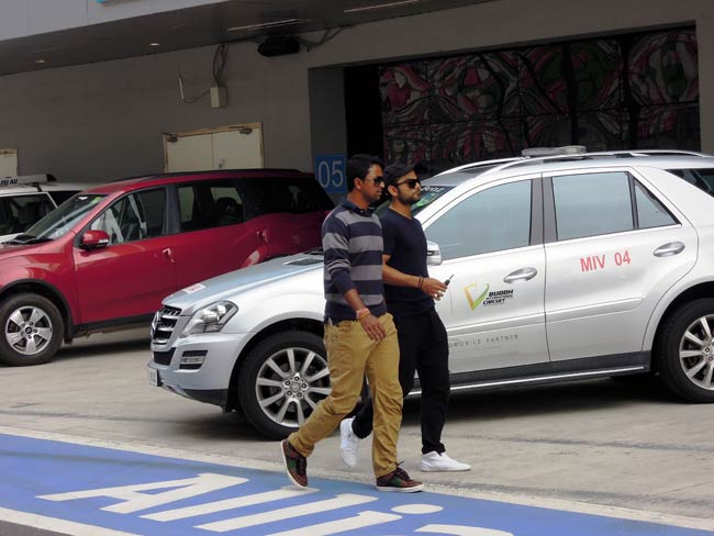 BIC पर टीम इंडिया ने मनाया जीत का जश्‍न