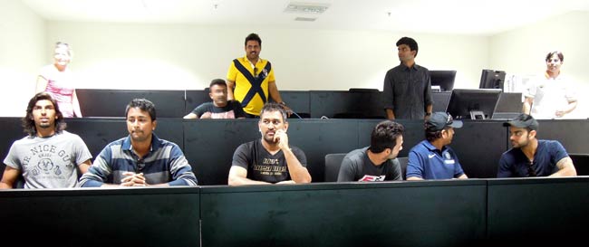 BIC पर टीम इंडिया ने मनाया जीत का जश्‍न