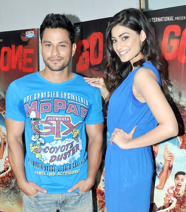 फिल्‍म 'गो गोवा गॉन' का प्रमोशन करते सितारे