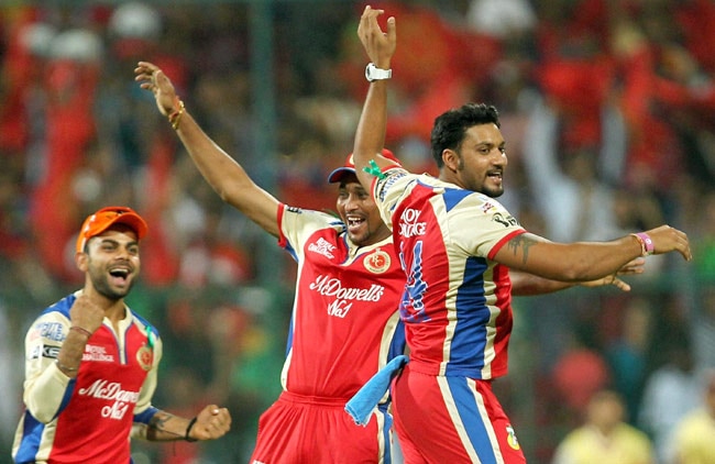 एकतरफा मुकाबले में बैंगलोर ने राजस्‍थान को हराया