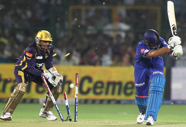 राजस्‍थान ने कोलकाता को 19 रन से पीटा