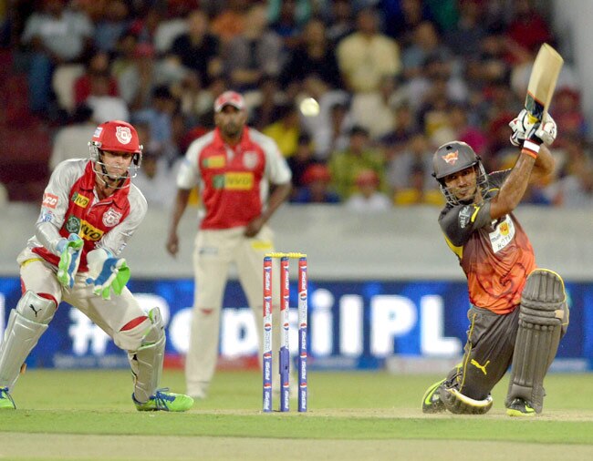 T-20: हैदराबाद ने पंजाब को 5 विकेट से हराया