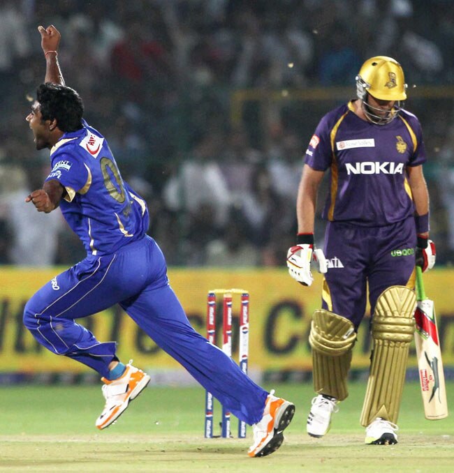 राजस्‍थान ने कोलकाता को 19 रन से पीटा