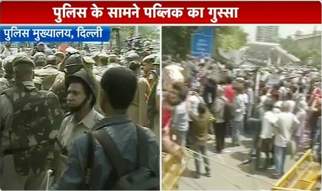 'गुड़िया' से दरिंदगी पर फूटा लोगों का गुस्‍सा...