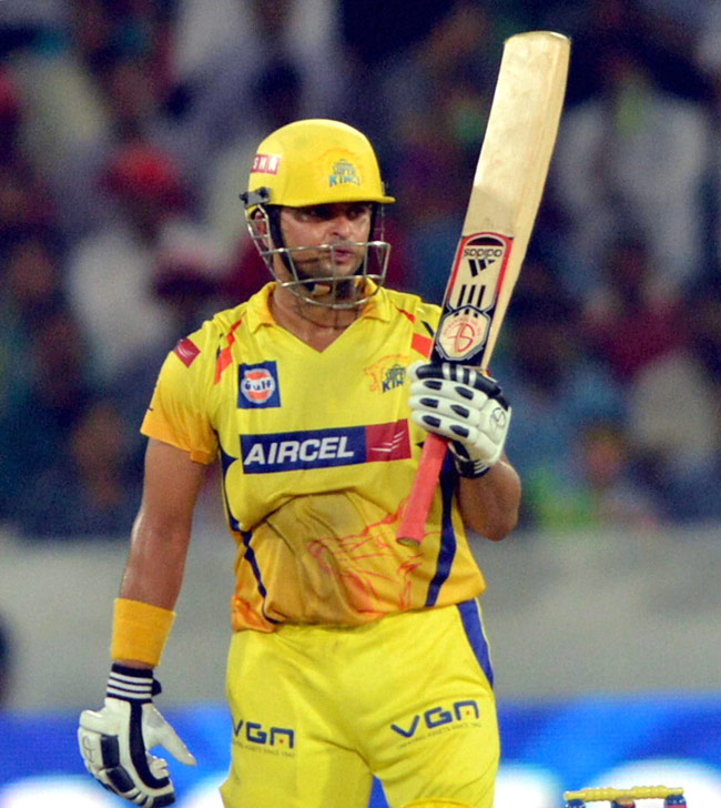 T20 लीग: सुरेश रैना ने चेन्नई को दिलाई बड़ी जीत