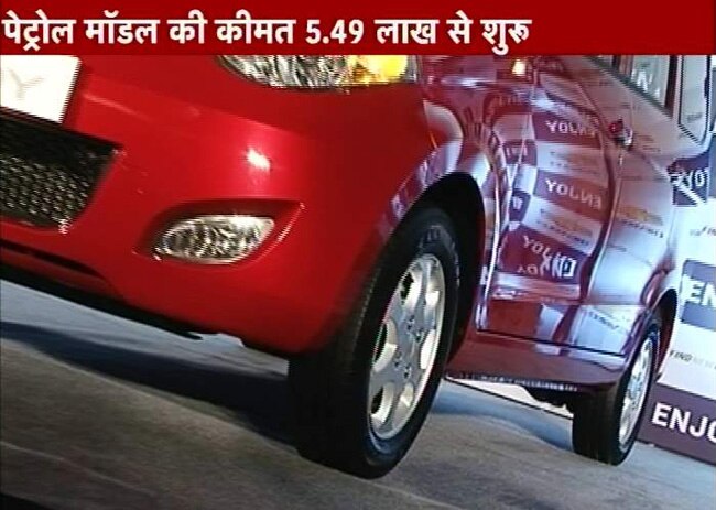 तस्‍वीरों में देखें शेवरले एन्‍जॉय कार