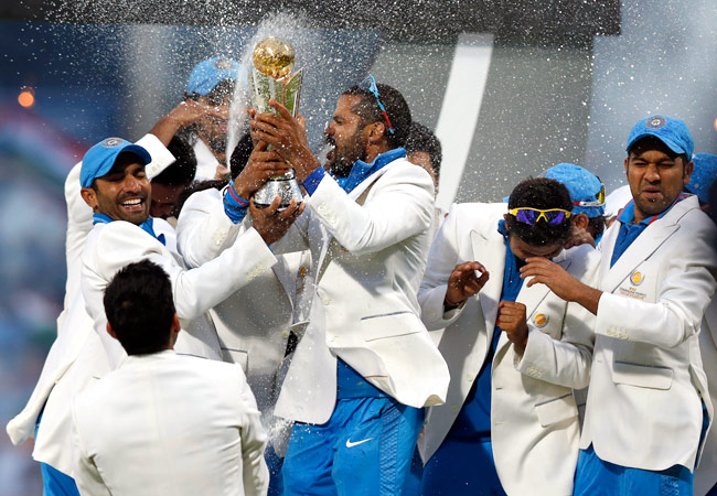 चैंपियंस ट्रॉफी जीतकर भारत ने रचा इतिहास