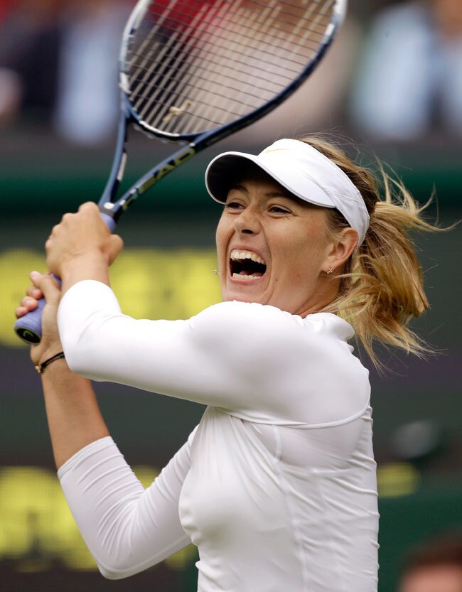 शारापोवा को लगी चोट, विंबलडन टूर्नामेंट से बाहर