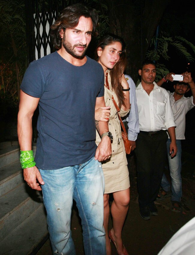 फुर्सत के पलों में नजर आए सैफ अली और बेगम करीना