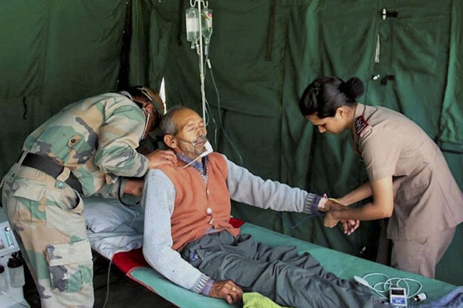 तबाही के मंजर के बाद अब राहत और बचाव कार्य | तबाही की तस्‍वीरें