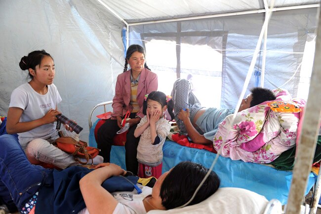 चीन में भूकंप ने मचाई भारी तबाही