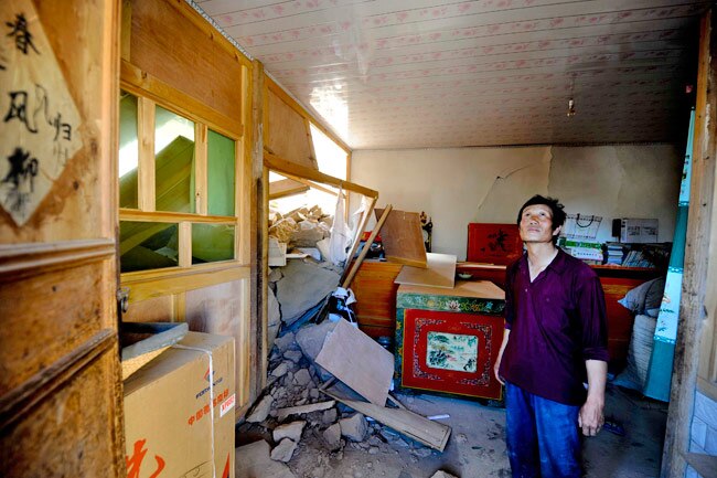 चीन में भूकंप ने मचाई भारी तबाही