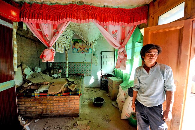 चीन में भूकंप ने मचाई भारी तबाही