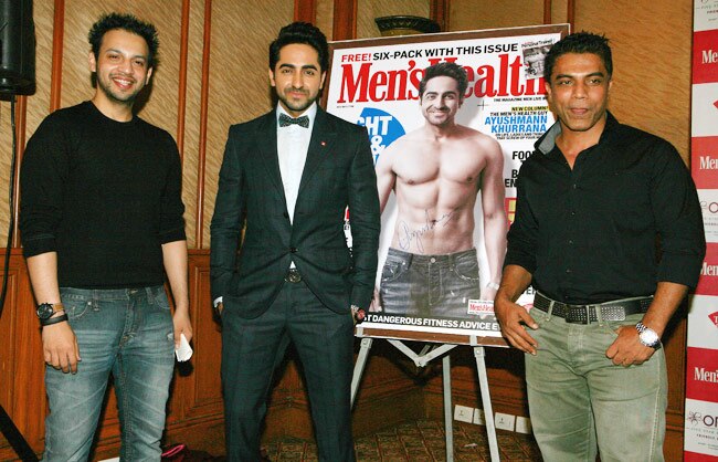 'मेन्‍स हेल्थ' के कवर पर पॉवरफुल आयुष्मान खुराना