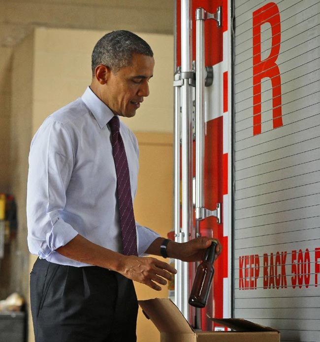 'बीयर वाले बाबा' Barack Obama