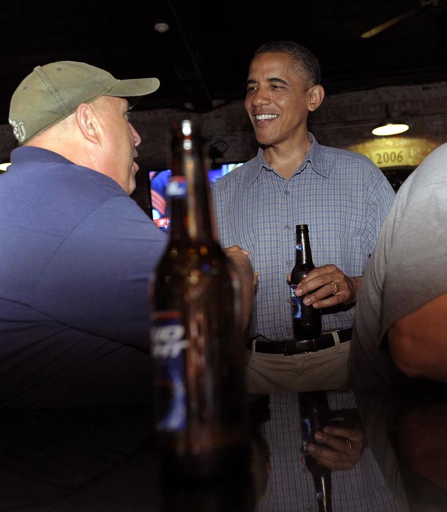 'बीयर वाले बाबा' Barack Obama