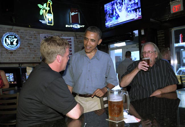 'बीयर वाले बाबा' Barack Obama