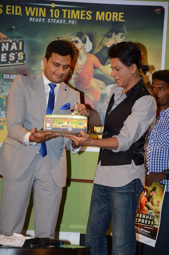 'चेन्नई एक्सप्रेस' से धमाल मचाने के लिए तैयार शाहरुख खान