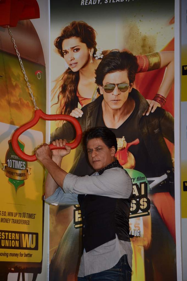 'चेन्नई एक्सप्रेस' से धमाल मचाने के लिए तैयार शाहरुख खान