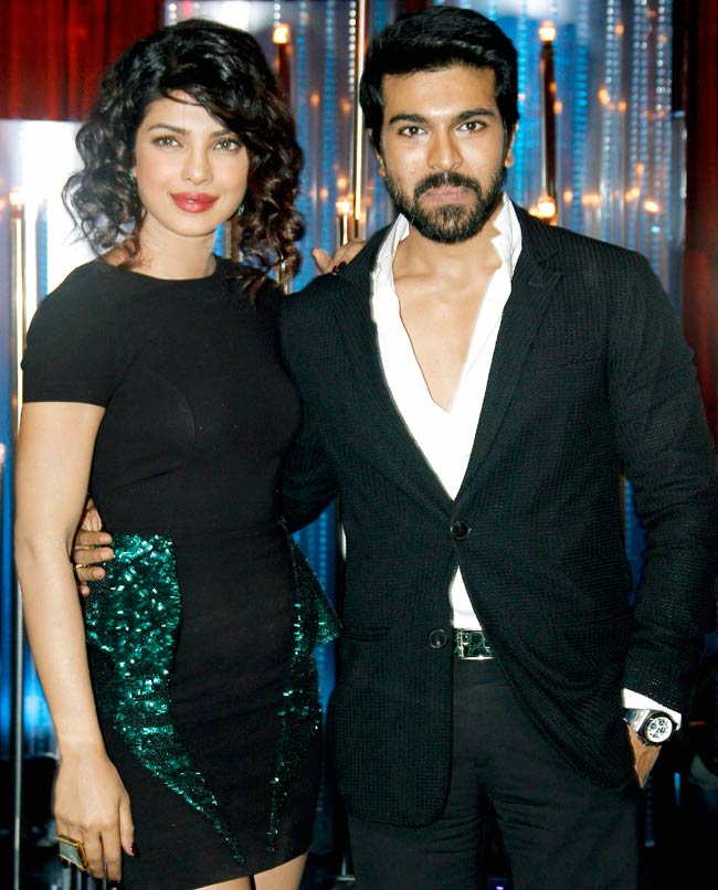 प्रियंका ने 'झलक...' के सेट पर माधुरी संग बिखेरे जलवे