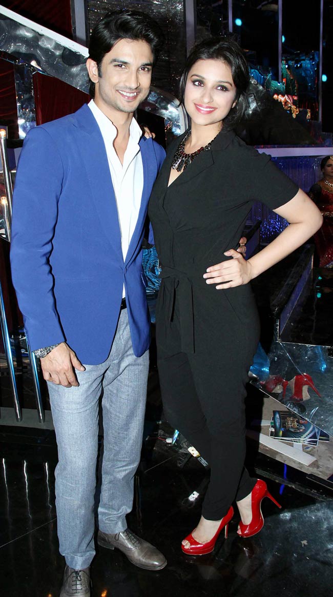 'झलक दिखला जा' के सेट पर परिणीति-सुशांत