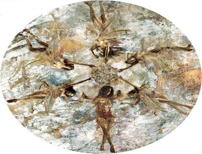 वीना मलिक ने बॉडी पर करवाई पेंटिंग | विवादित फोटो