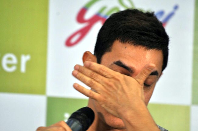 जब रो पड़े आमिर खान